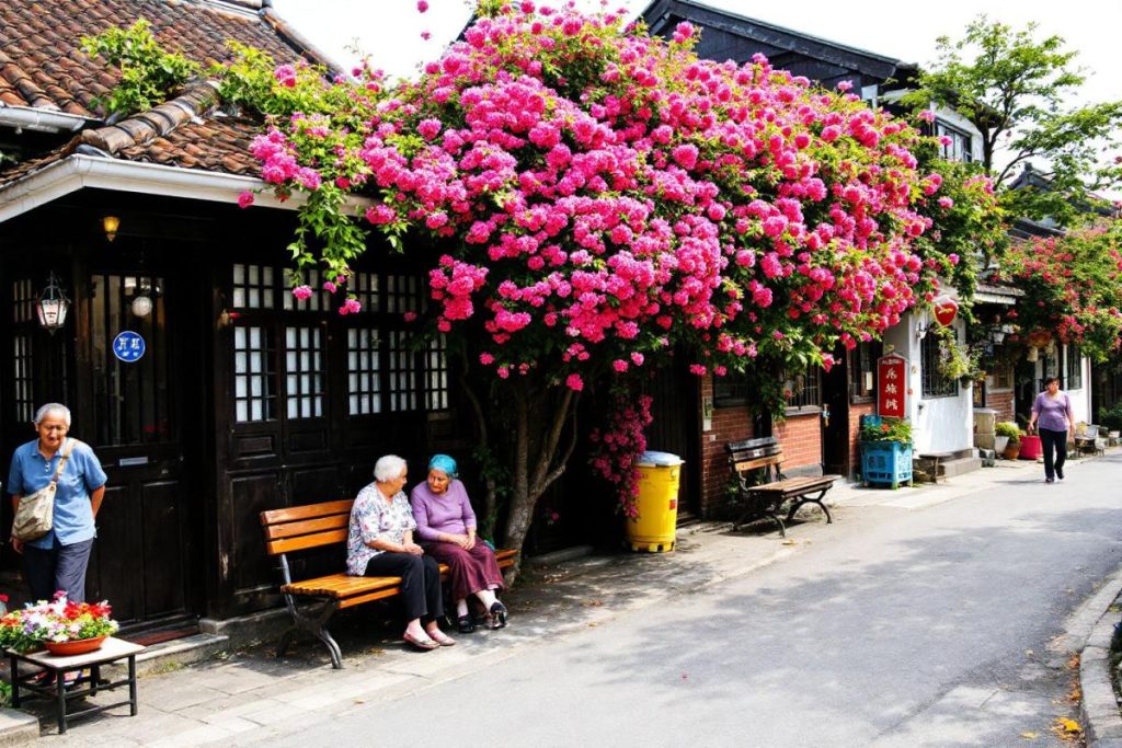 Ce village pittoresque est devenu un refuge paisible pour de nombreux retraités