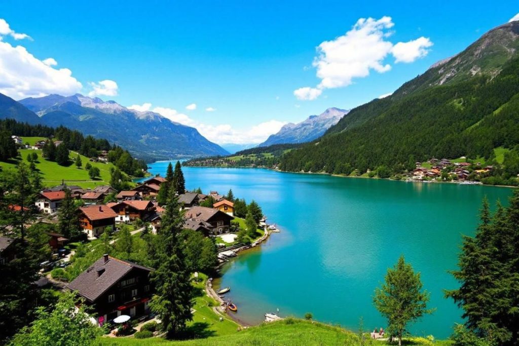 Tout près d’Annecy, ce village savoyard offre un panorama exceptionnel sur le lac