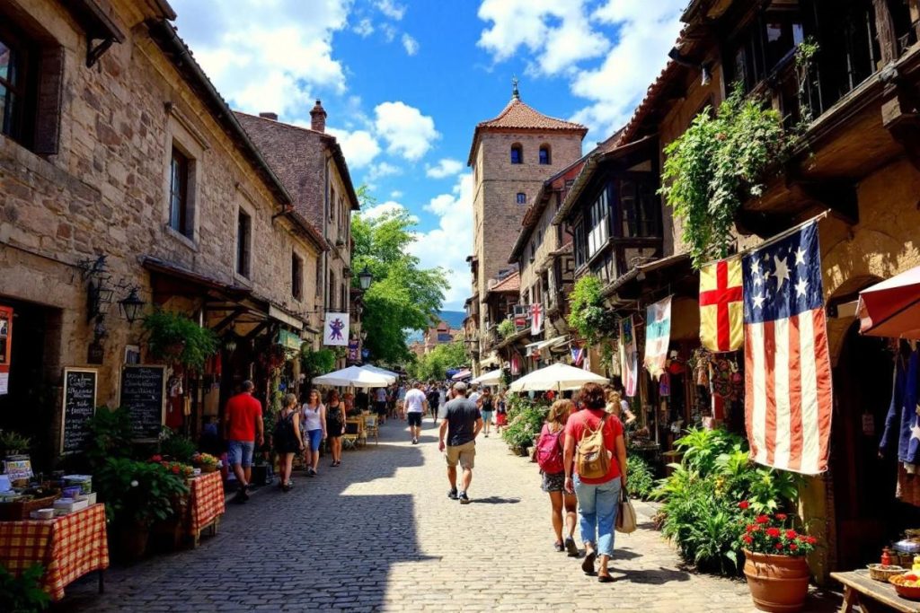 Plus médiévale que Carcassonne et plus vivante qu’Albi… pourtant boudée par les visiteurs français