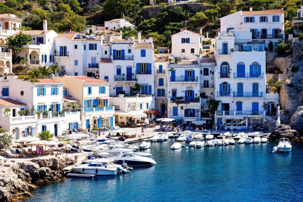 Surnommé la « petite Grèce du Languedoc », ce port rappelle les îles cycladiques