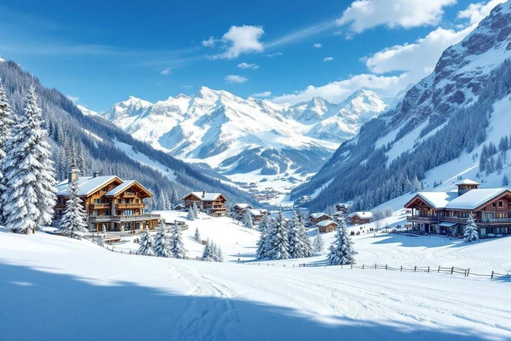 C’est la station de ski la plus luxueuse et la plus prisée de France