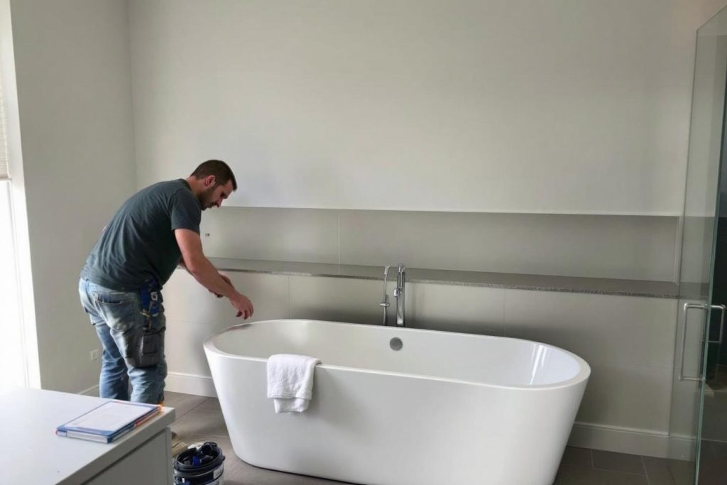 Pose baignoire sans tasseau : comment l'installer en toute sécurité