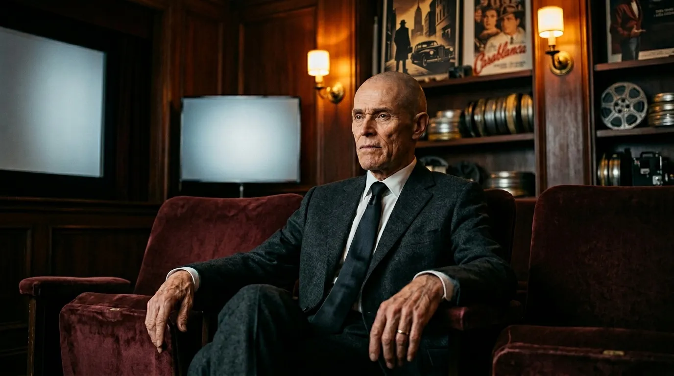 Homme d&rsquo;affaires dans un bureau rétro