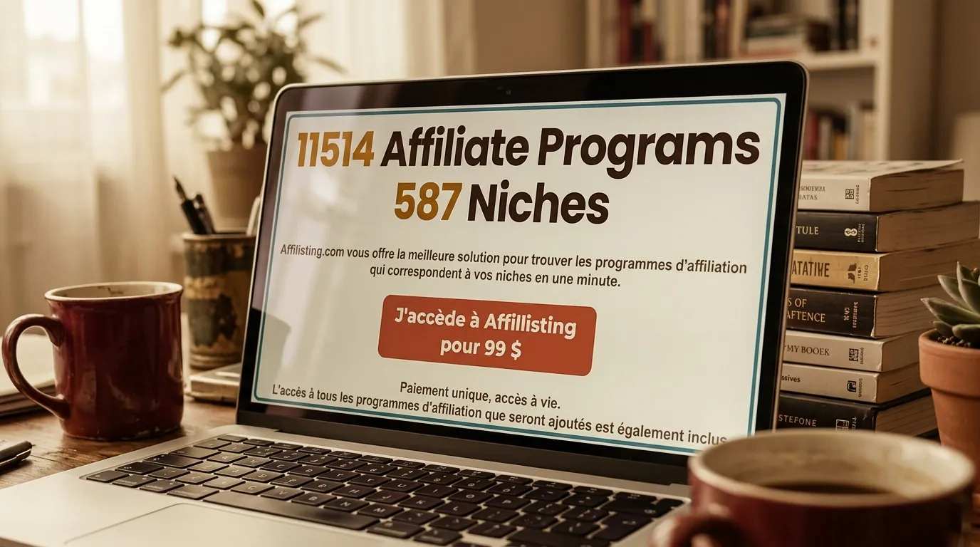 Affillisting: 11514 programmes d&rsquo;affiliation