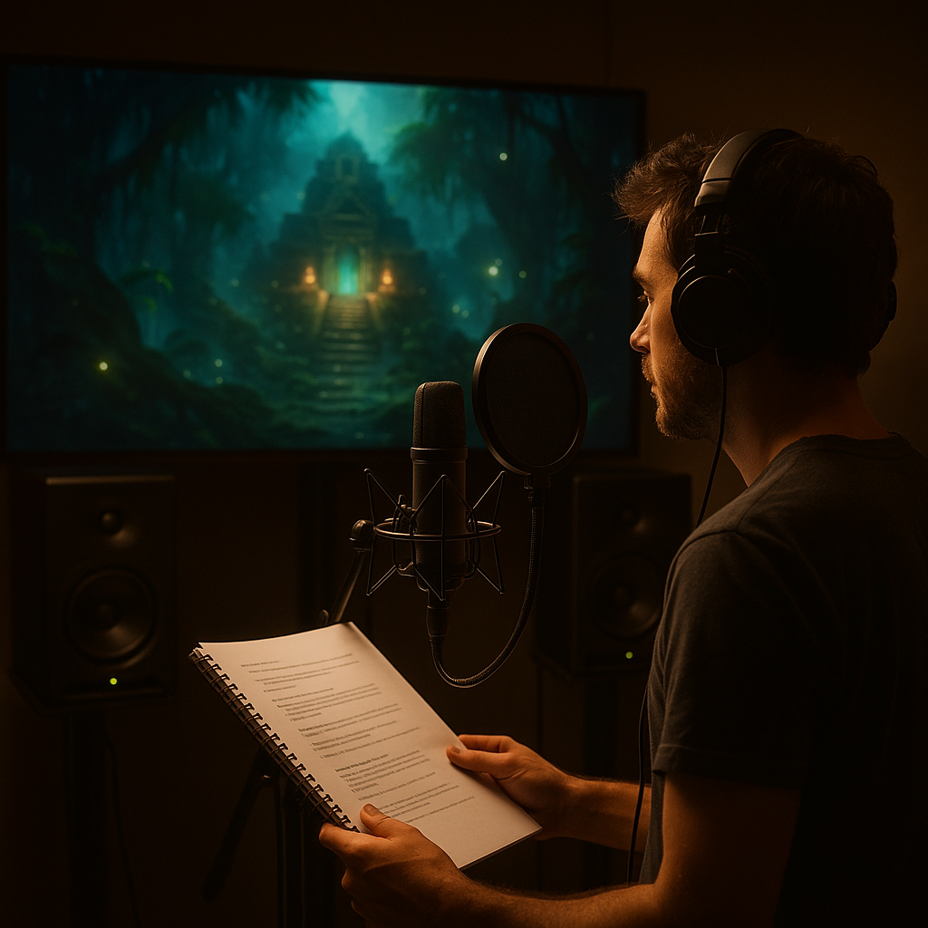 Aventure, fantastique et animation : quand la voix doit changer d'échelle