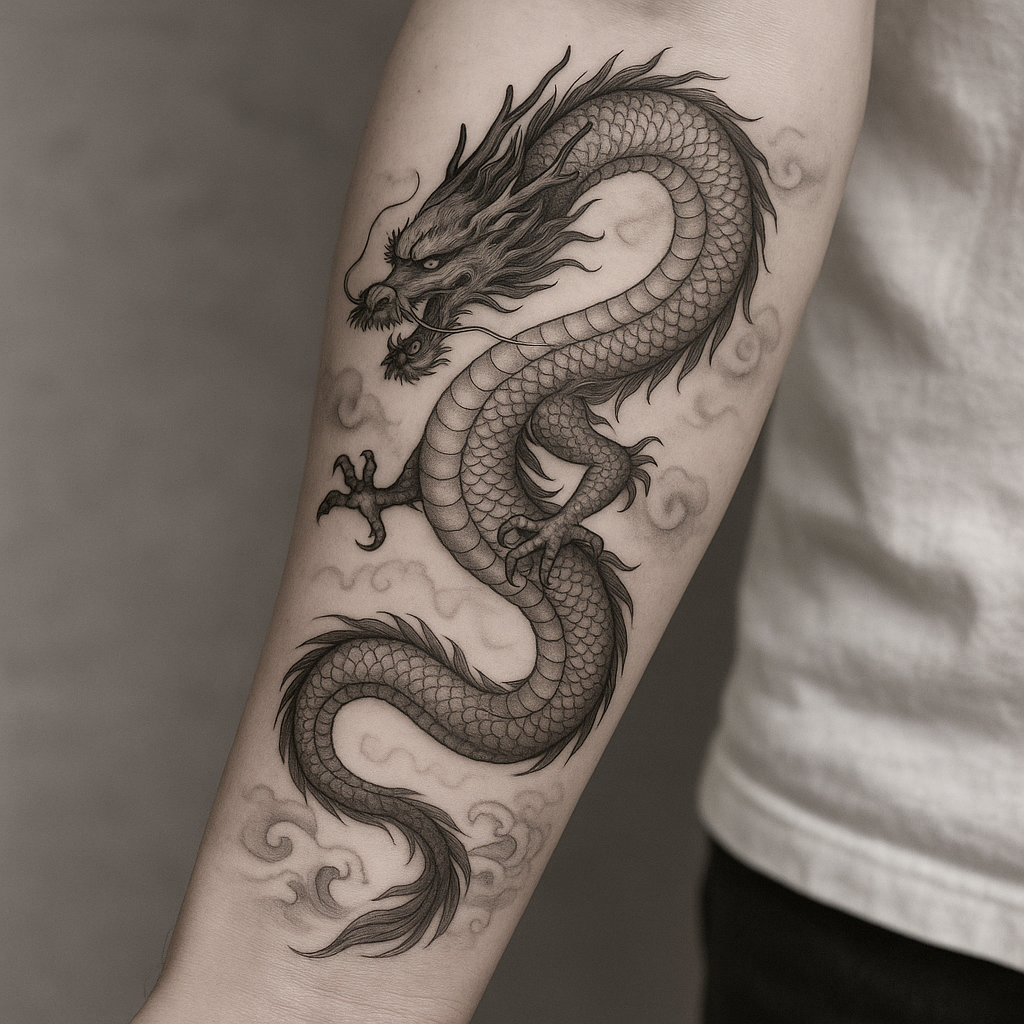 Le dragon d’inspiration orientale