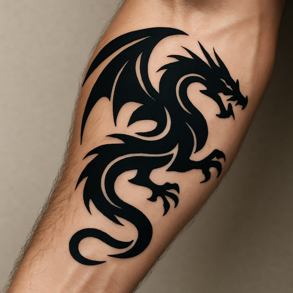 Le dragon tribal
