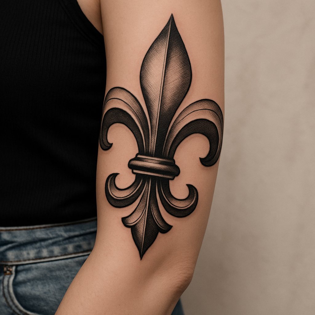 Le grand tatouage sur l’avant-bras