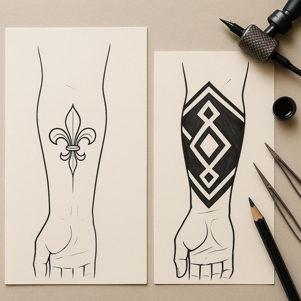 Comparer avec d’autres tatouages d’avant-bras