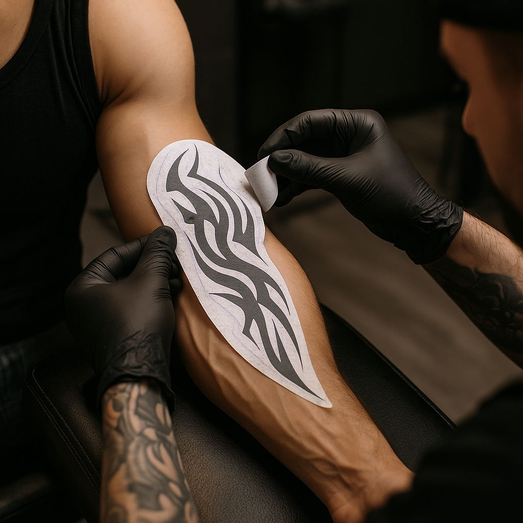 Un tribal qui suit les muscles