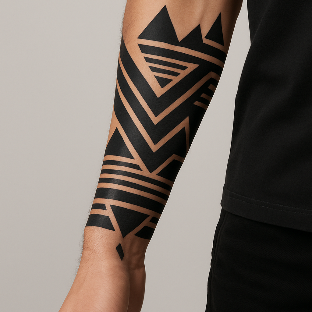 Le tribal géométrique