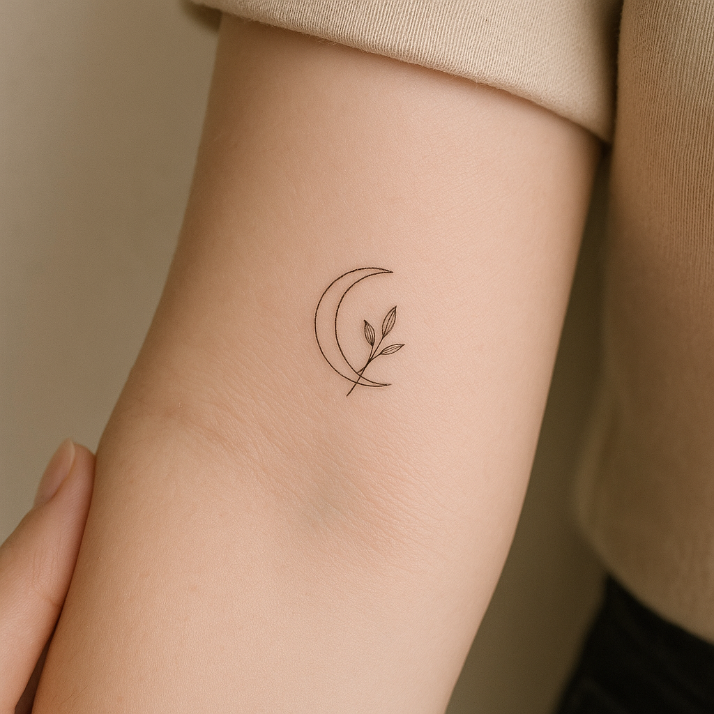 Le tatouage discret près du poignet