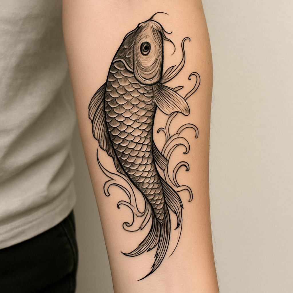 La carpe koi