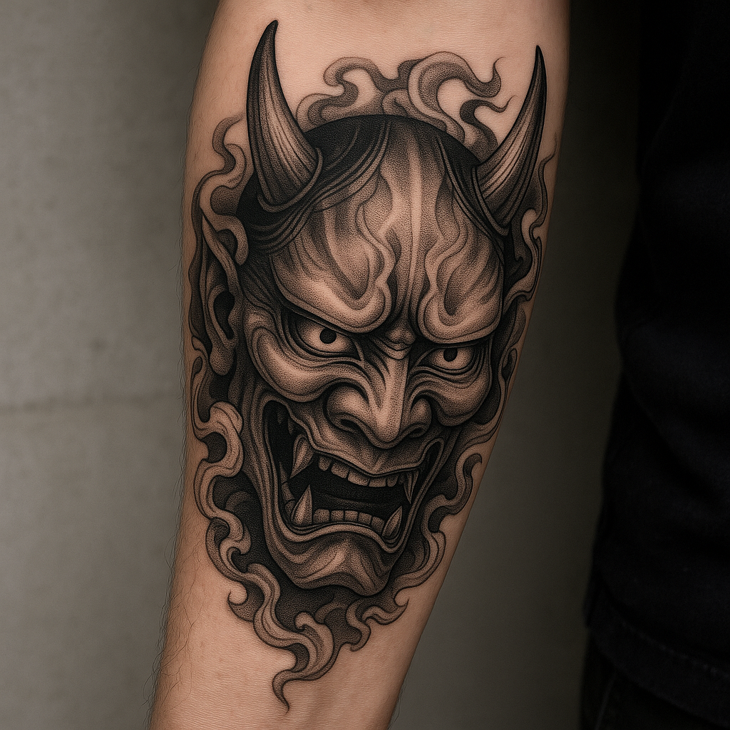 Le masque hannya