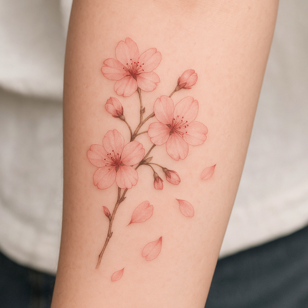 Les fleurs de cerisier
