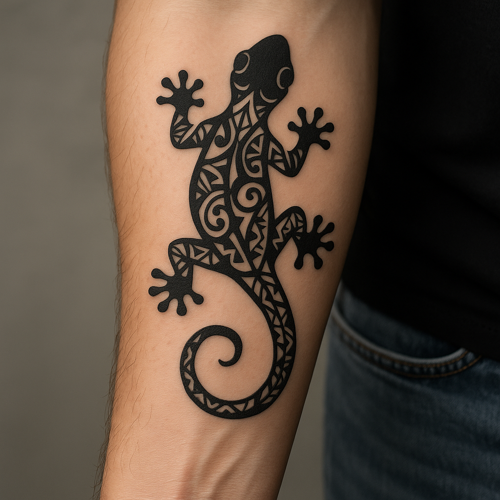 Le gecko ou le lézard